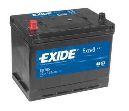 Batería (de coche) EXIDE 70.0 - ref. EB705